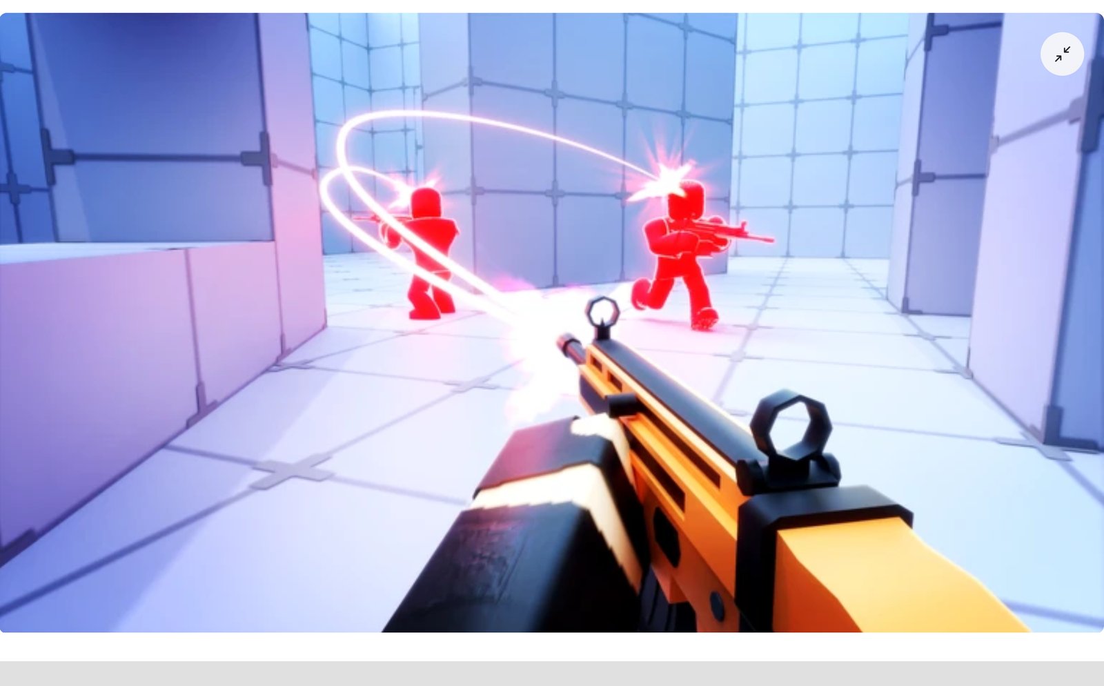 RIVALS gunfight with tracer rounds